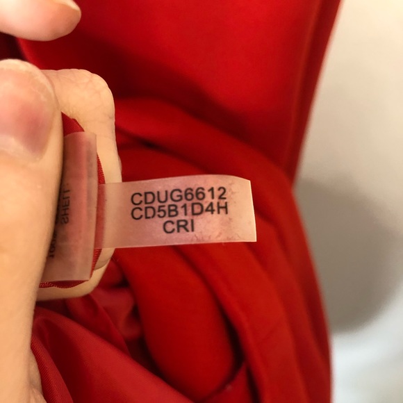 Calvin Klein Red Dress - Picture 6 of 7